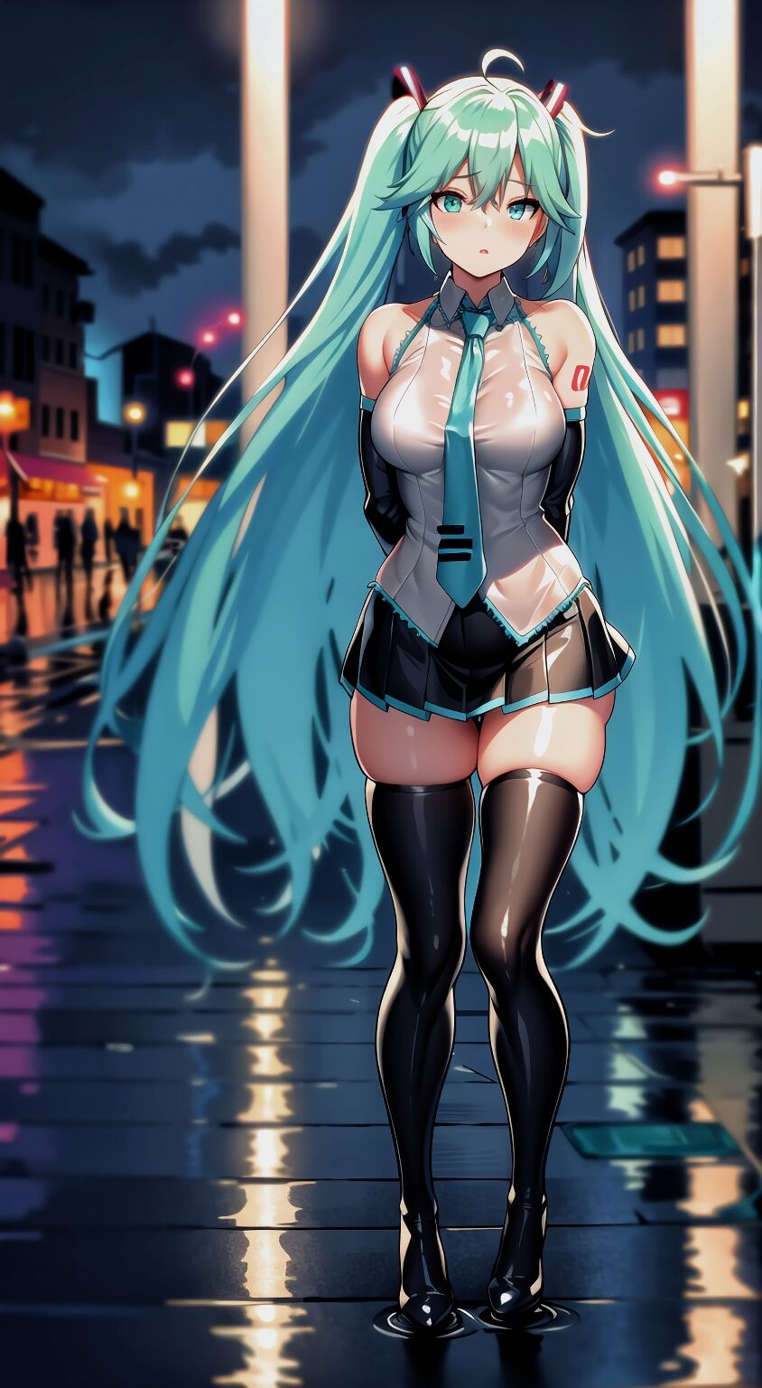 Miku and Others made by AI [AI Generated] 157