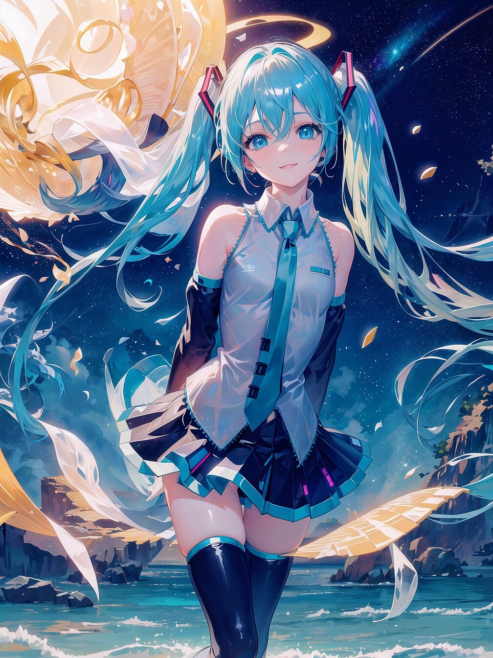 Miku and Others made by AI [AI Generated] 60