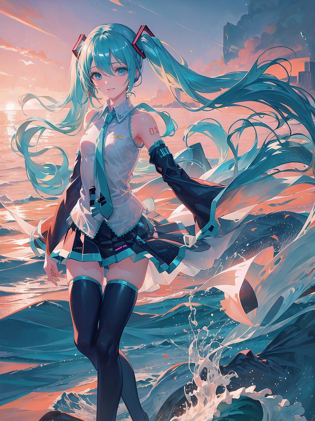 Miku and Others made by AI [AI Generated] 63