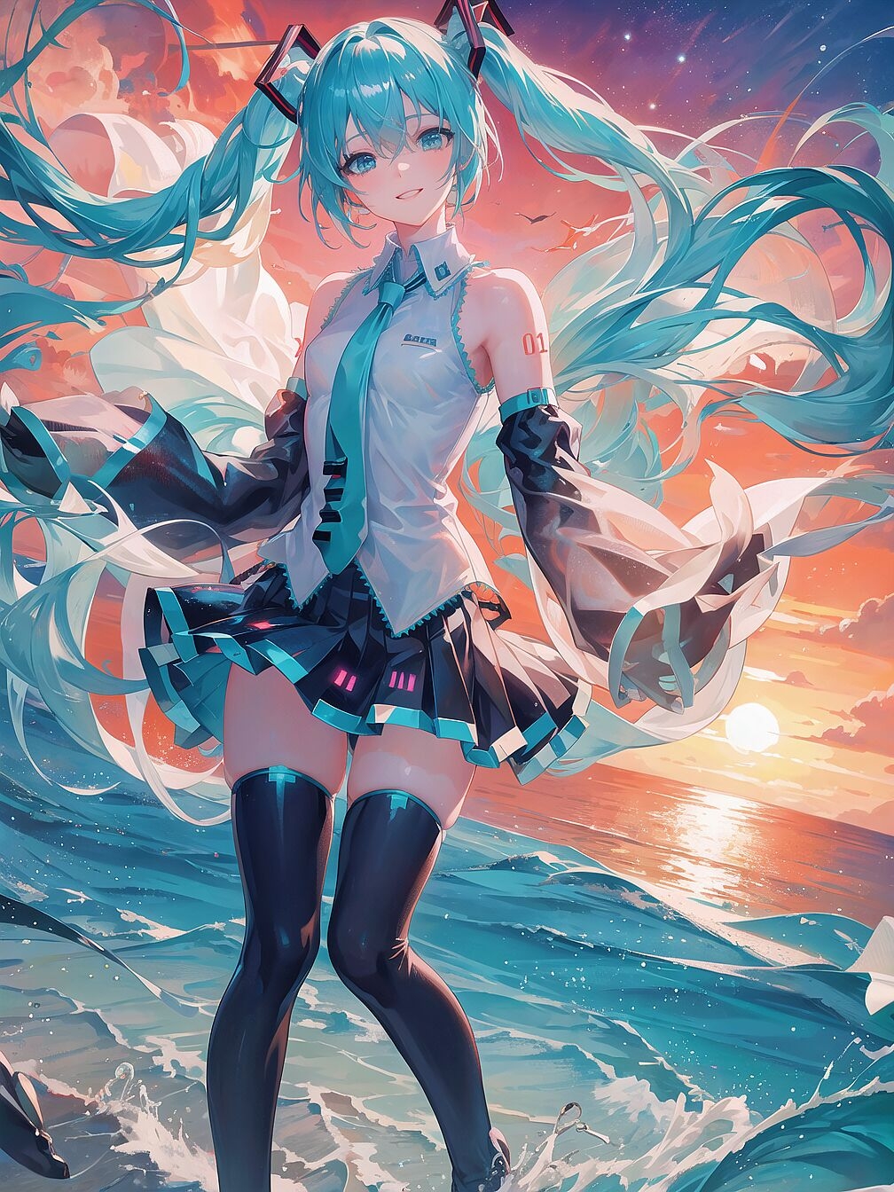 Miku and Others made by AI [AI Generated] 64