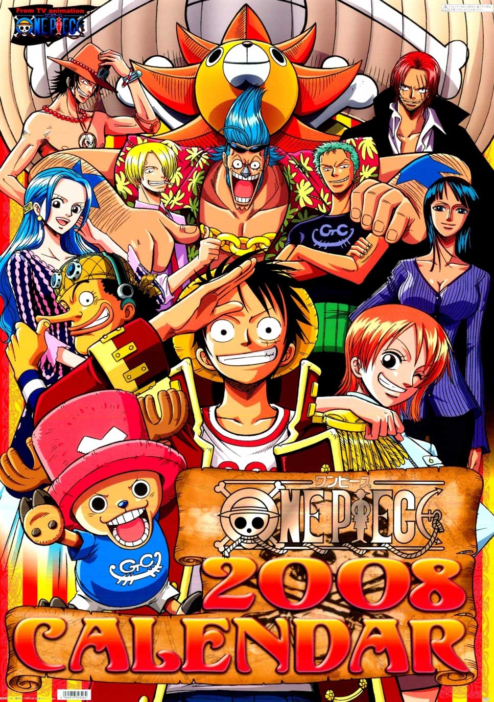 One Piece Calendar 2008 - 2009 0