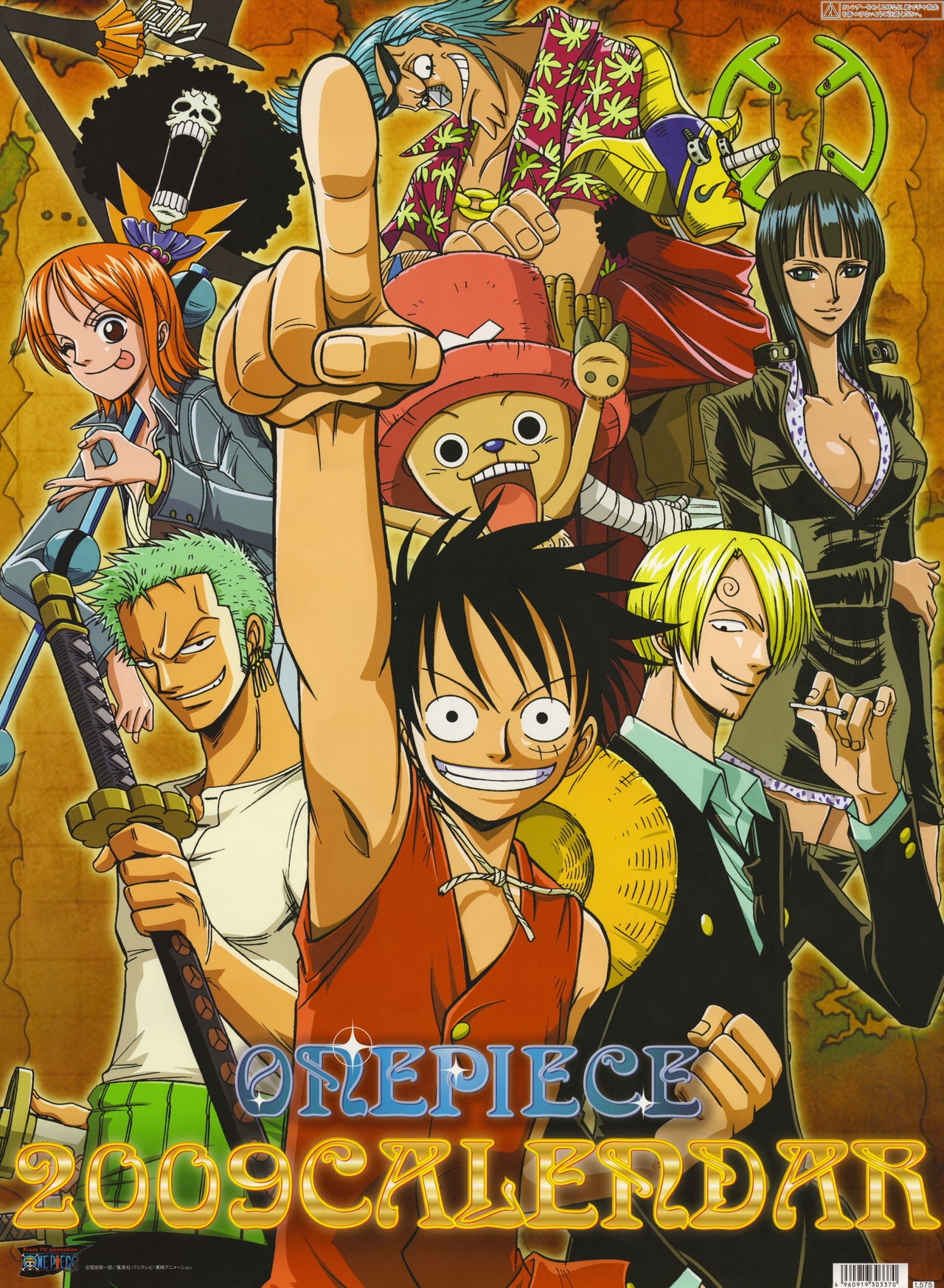 One Piece Calendar 2008 - 2009 7