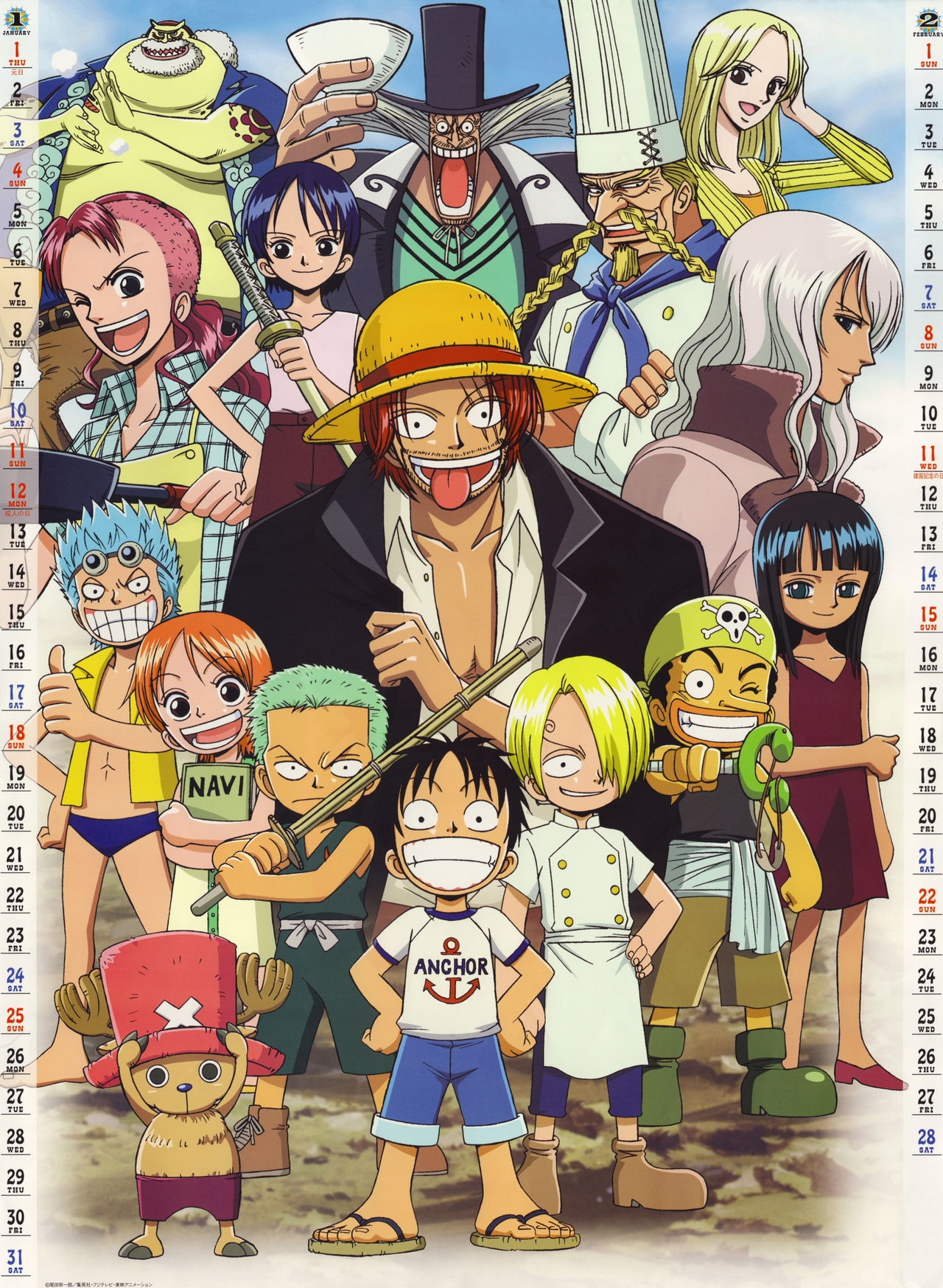 One Piece Calendar 2008 - 2009 8