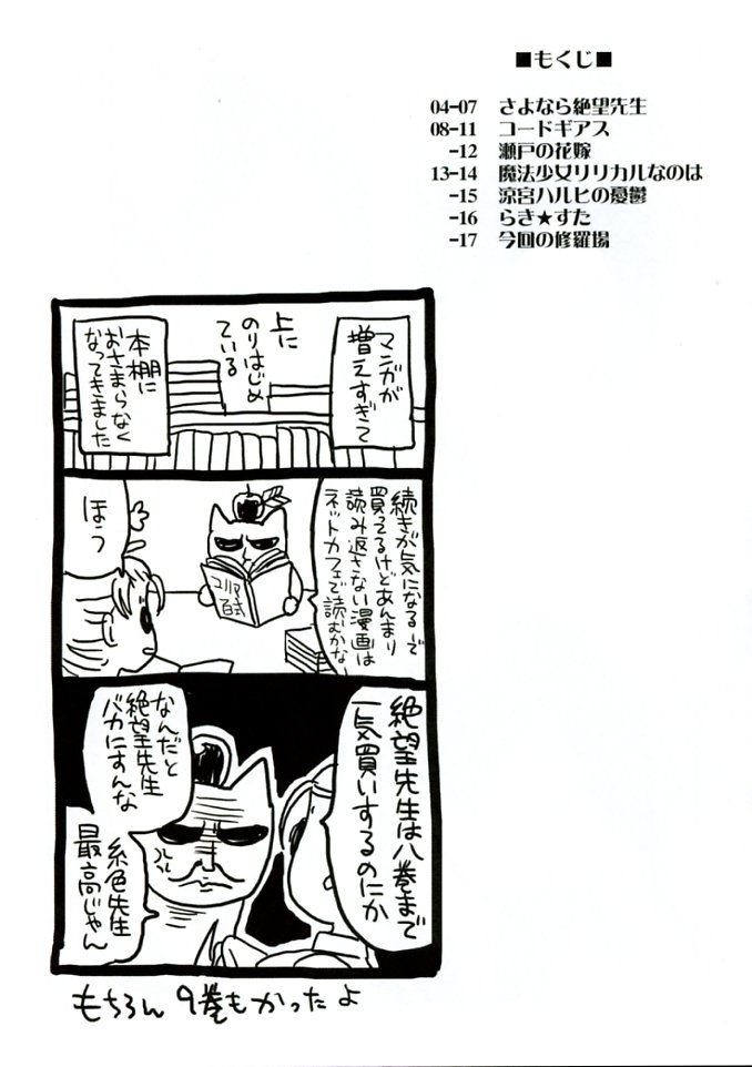(C72) [VISTA (Odawara Hakone)] Zetsubou Contrast (Sayonara Zetsubou Sensei) 2