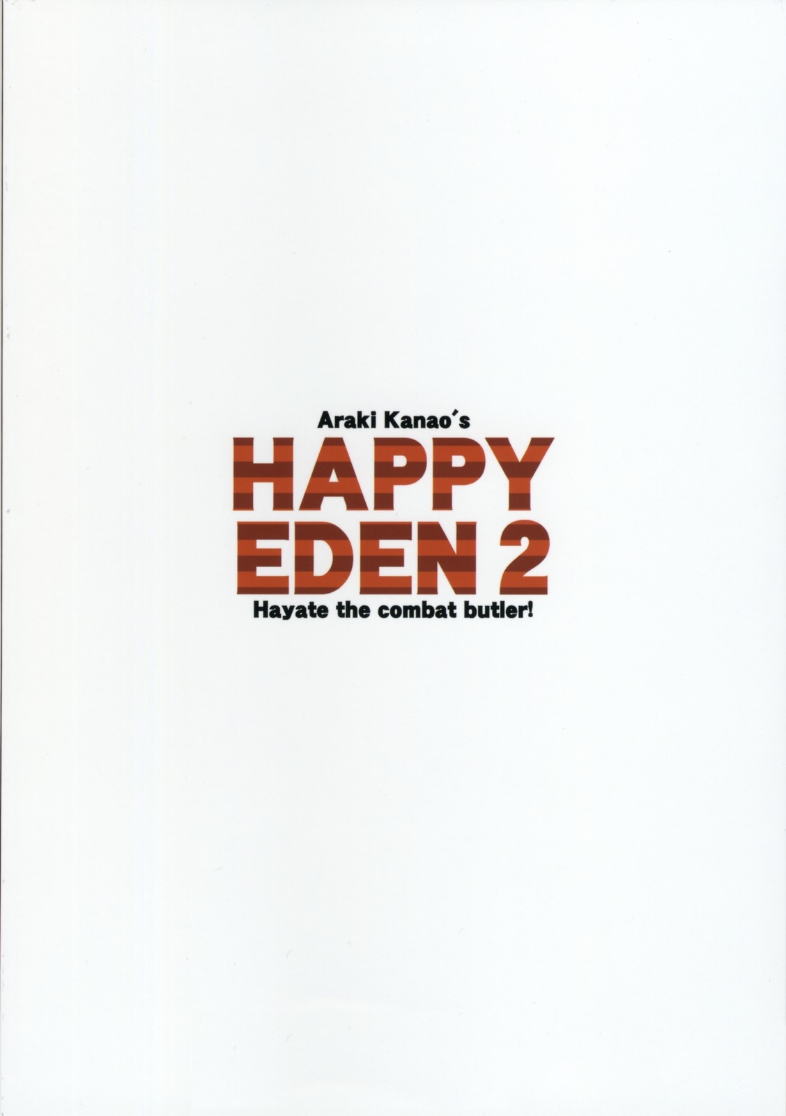 (CosCafe17) [ciaociao (Araki Kanao)] HAPPY EDEN 2 (Hayate no Gotoku!) [English] 21