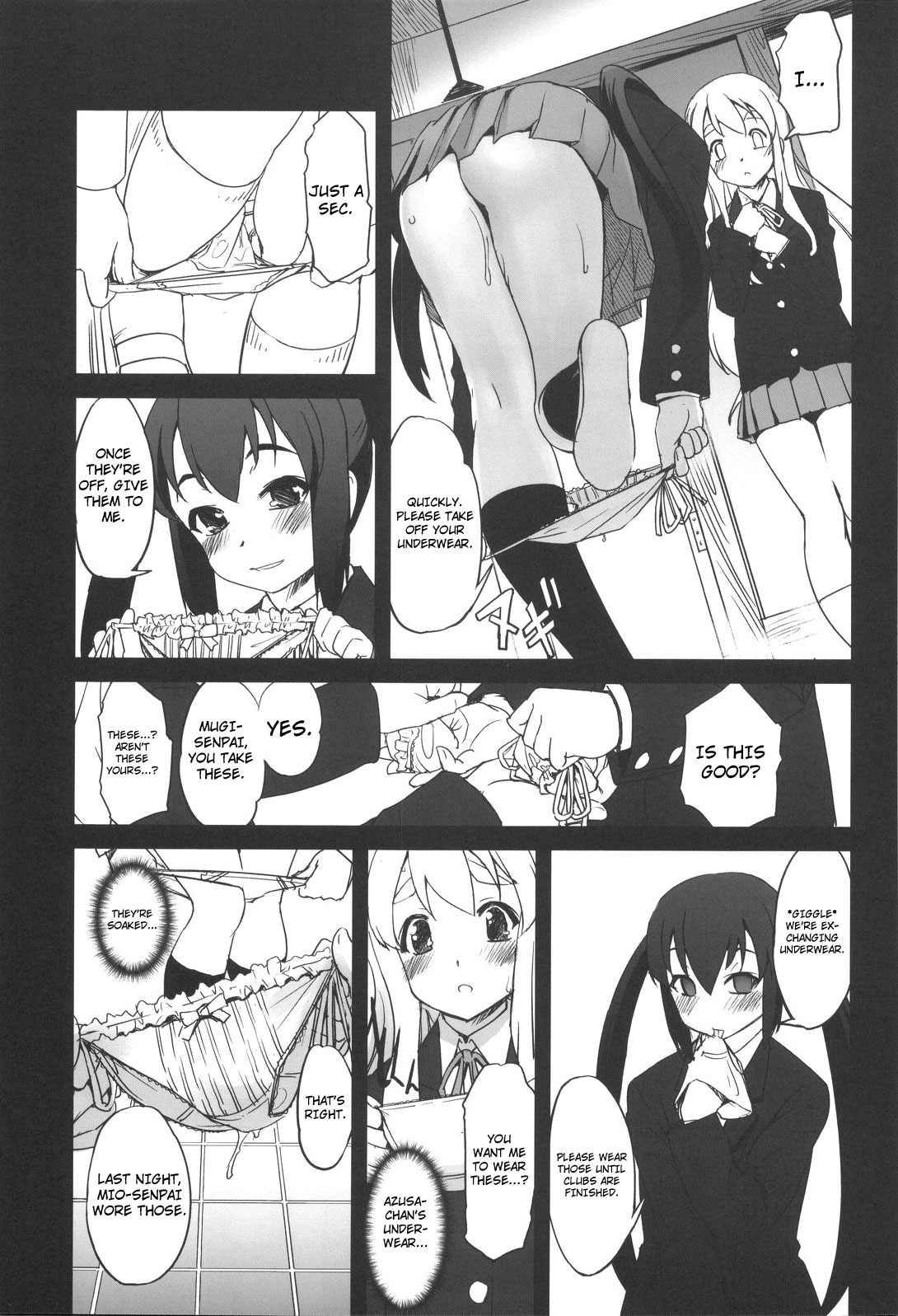 (C76) [G-Power! (Sasayuki)] Nekomimi to Toilet to Houkago no Bushitsu | Cat Ears And A Restroom And The Club Room After School (K-ON) [English] [Nicchiscans-4Dawgz] 17