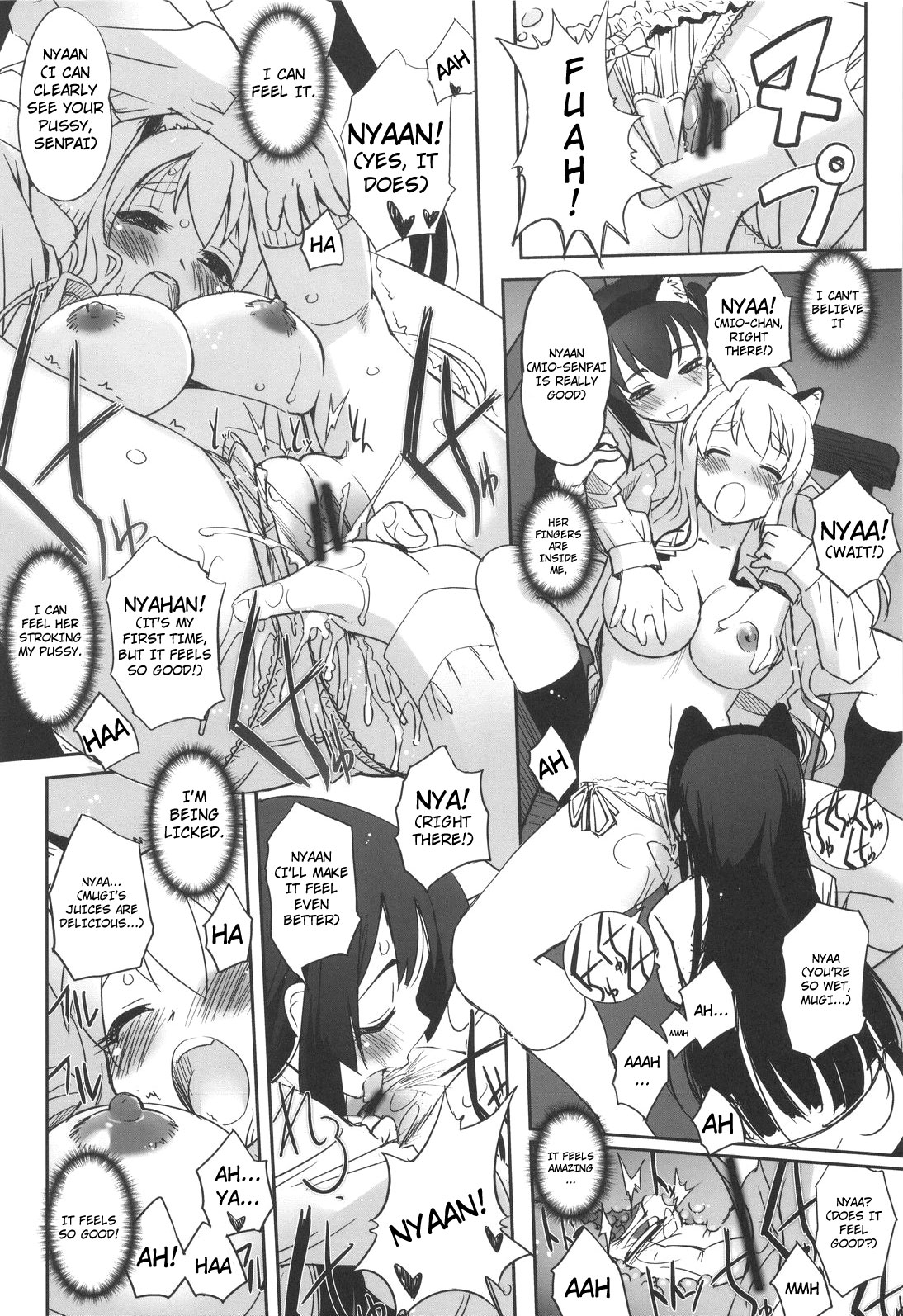 (C76) [G-Power! (Sasayuki)] Nekomimi to Toilet to Houkago no Bushitsu | Cat Ears And A Restroom And The Club Room After School (K-ON) [English] [Nicchiscans-4Dawgz] 20