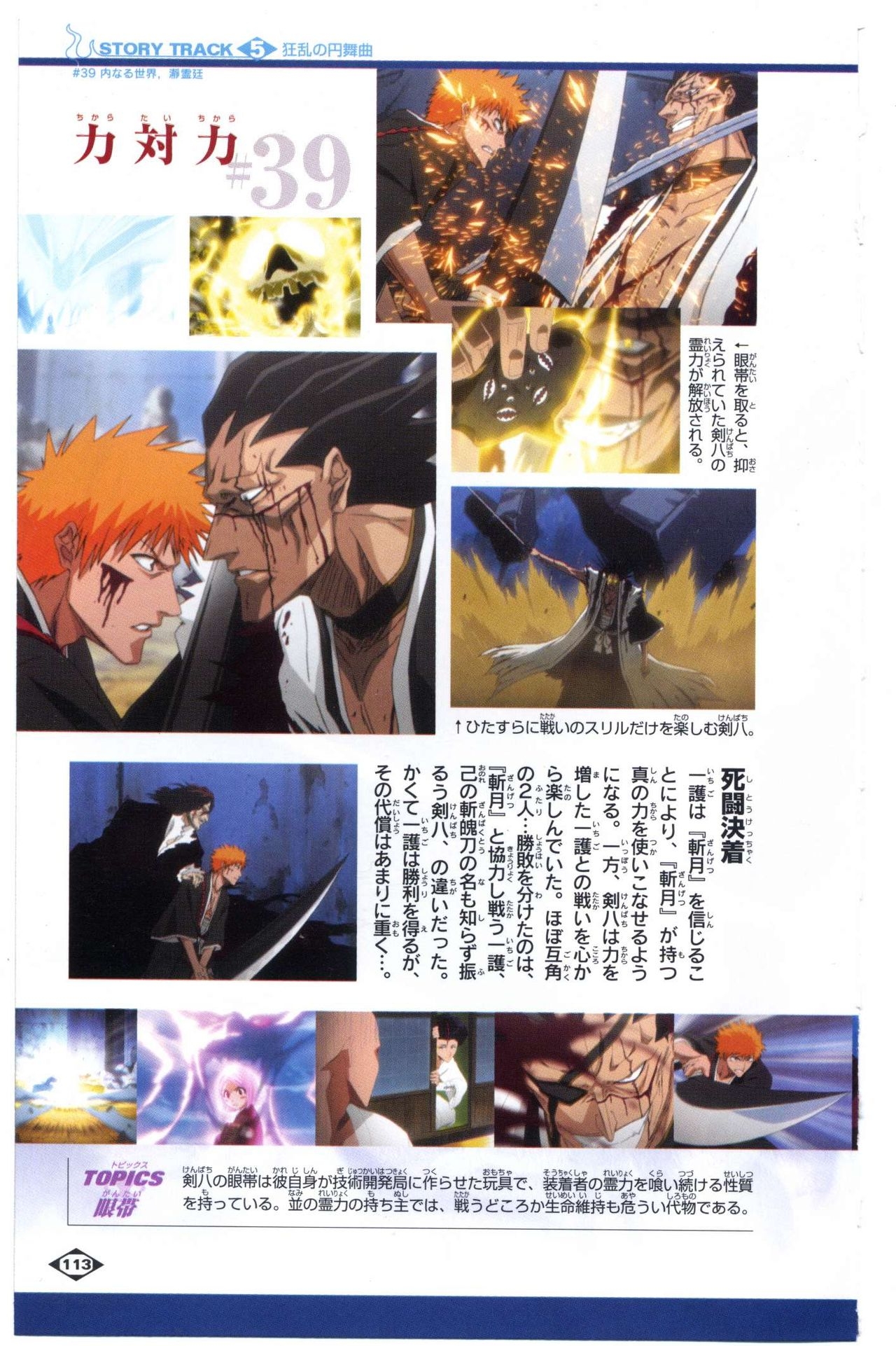 Bleach: Official Animation Book VIBEs 113