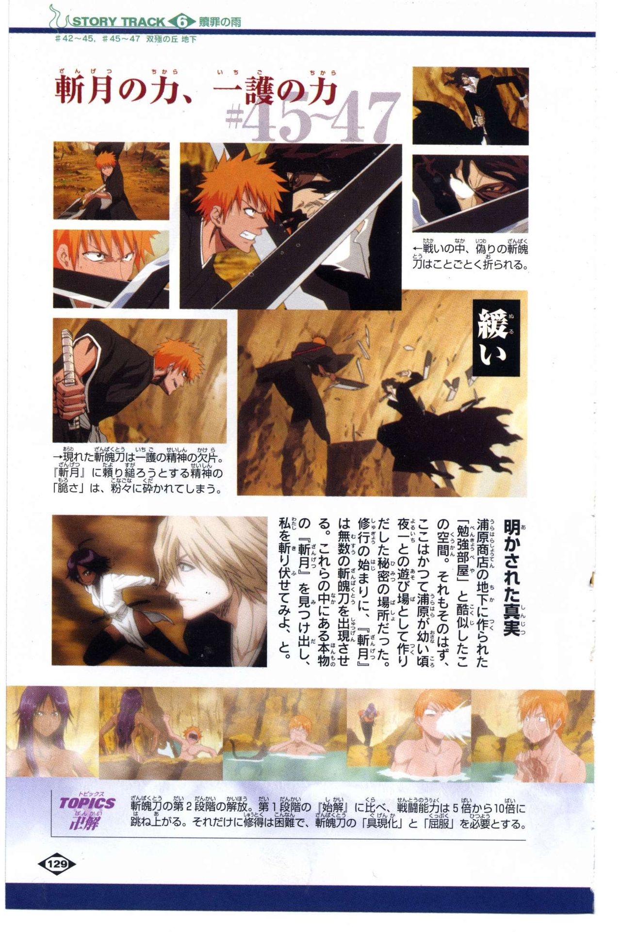 Bleach: Official Animation Book VIBEs 129