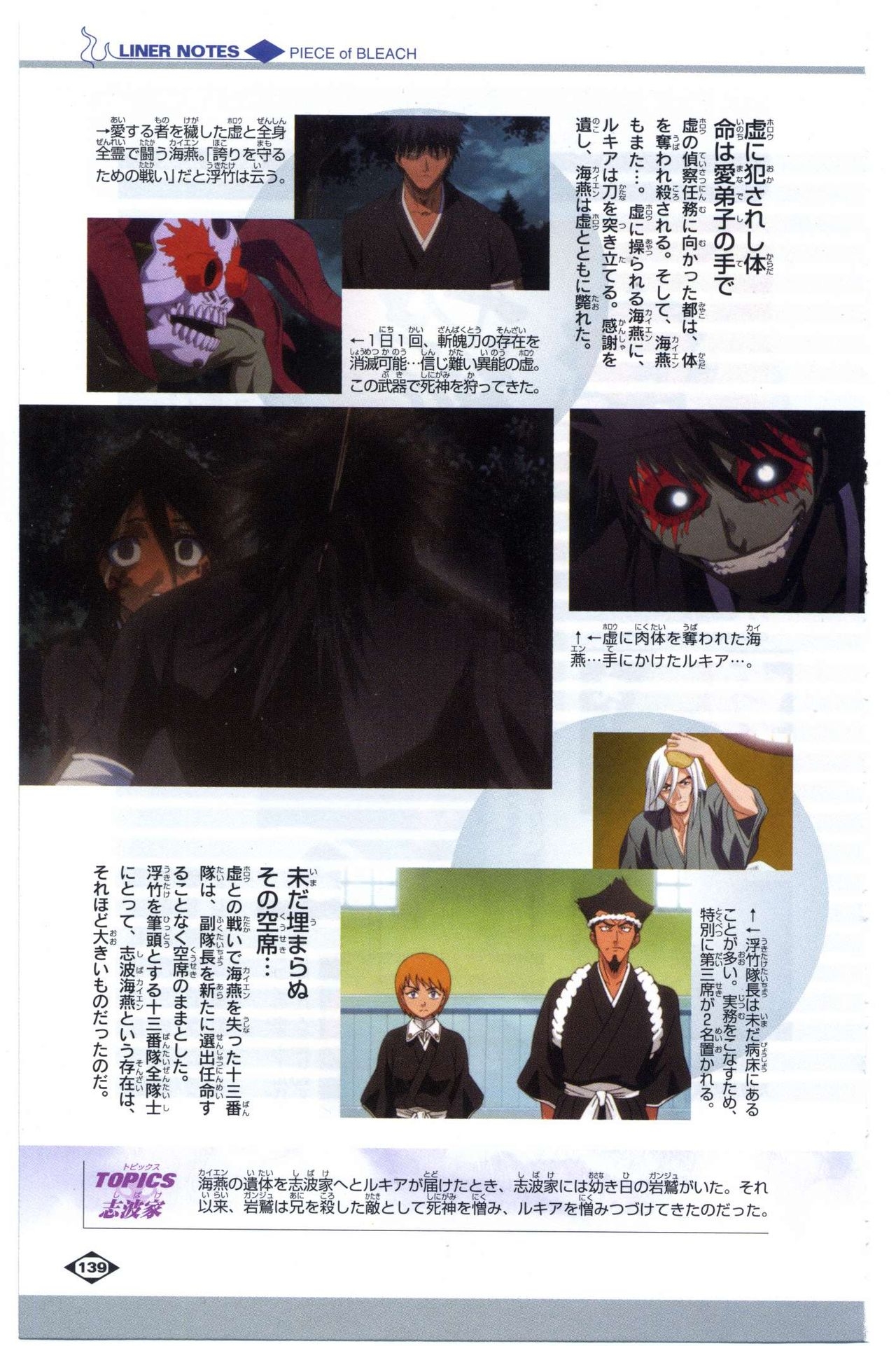 Bleach: Official Animation Book VIBEs 139