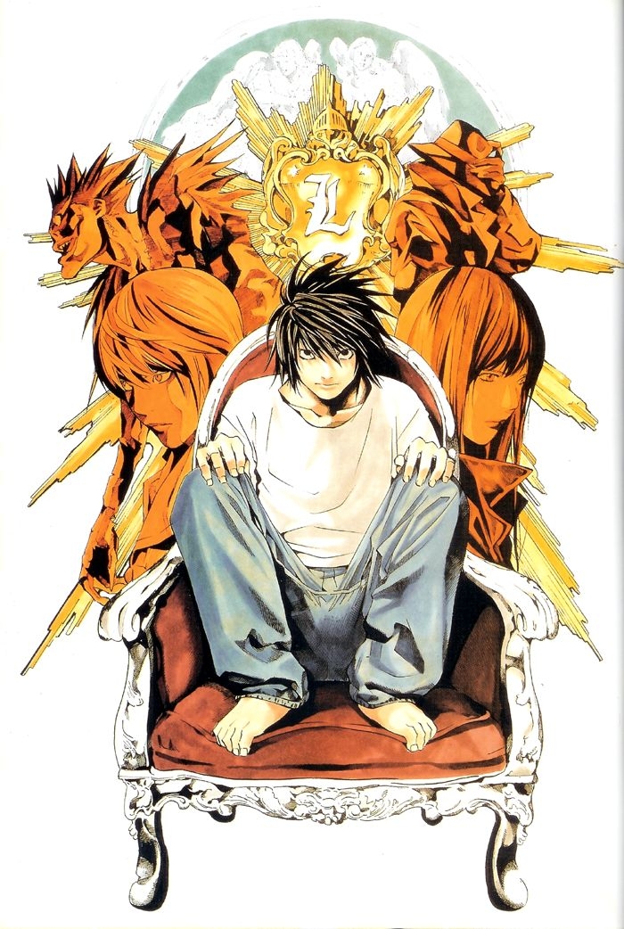 Death Note - Artbook - blanc et noir 34