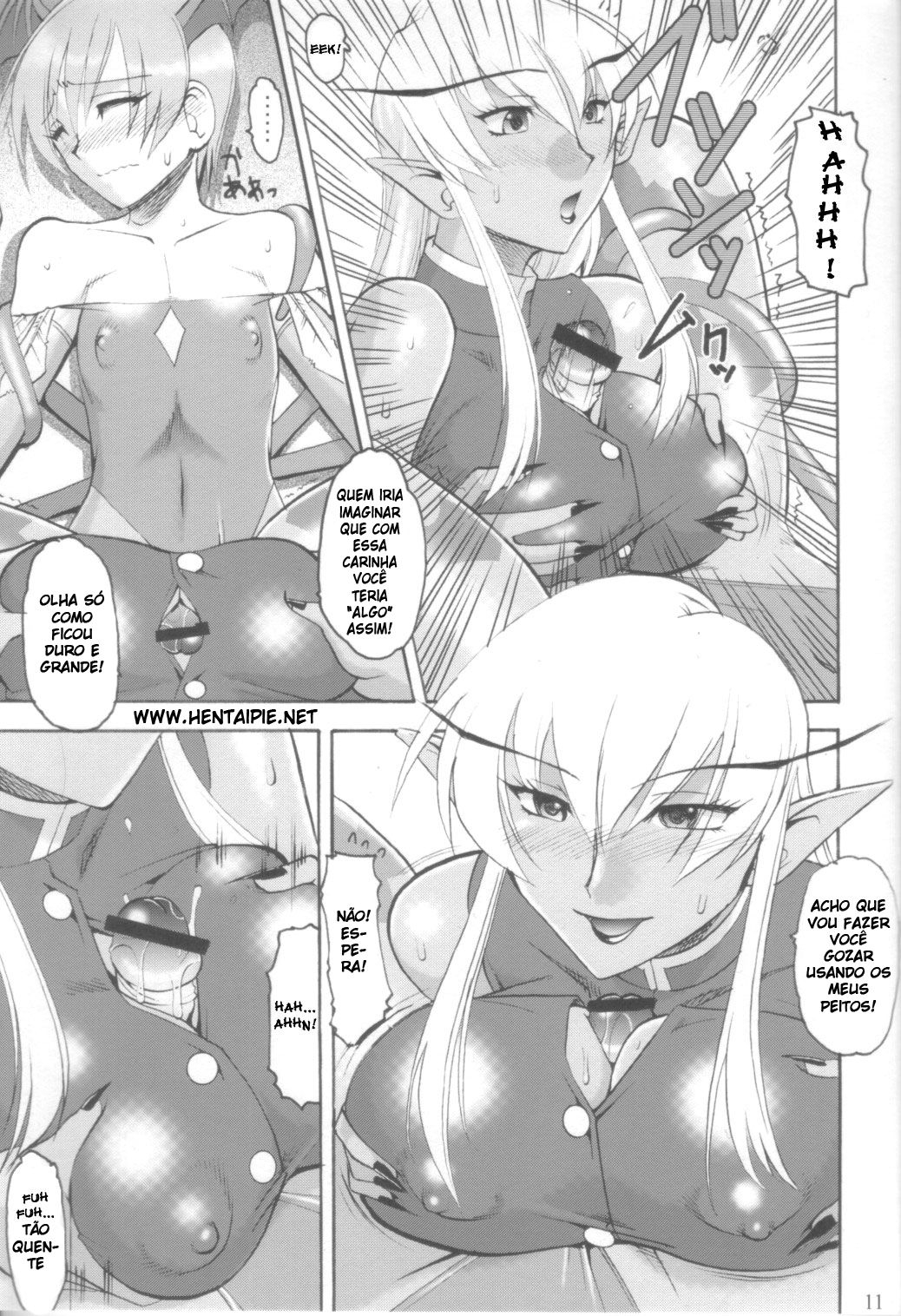 (C70) [Semedain G (Mokkouyou Bond)] Semedain G Works Vol. 28 - Ichinana (DarkStalkers) [Portuguese-BR] [HentaiPie] 9