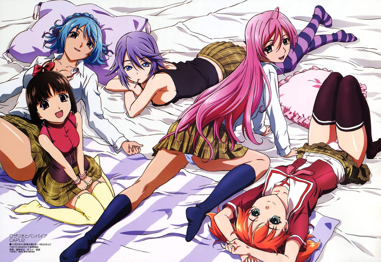 Rosario to Vampire Harem collection 4