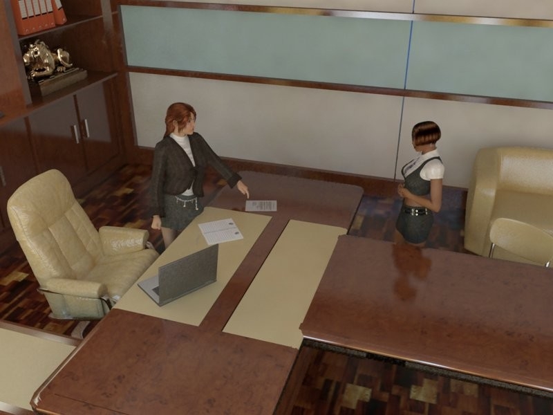 Futanari in the Office 3