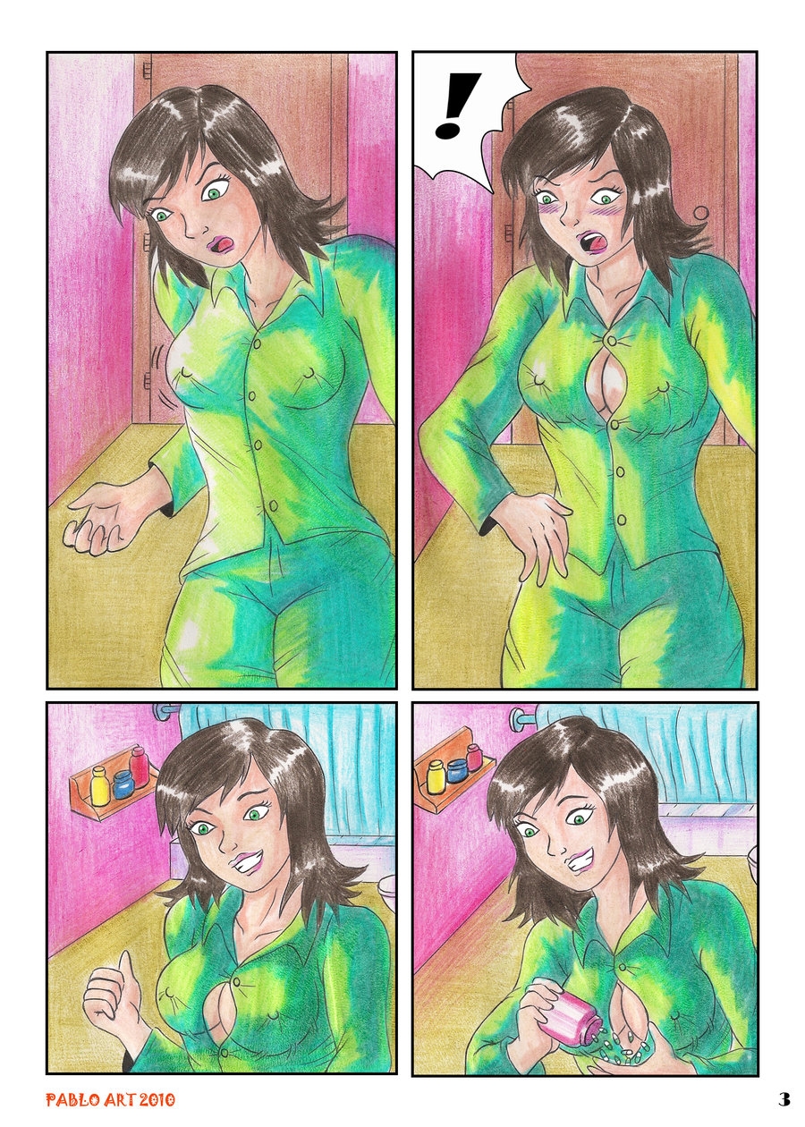 Choupper - Breast Expansion Comic 2