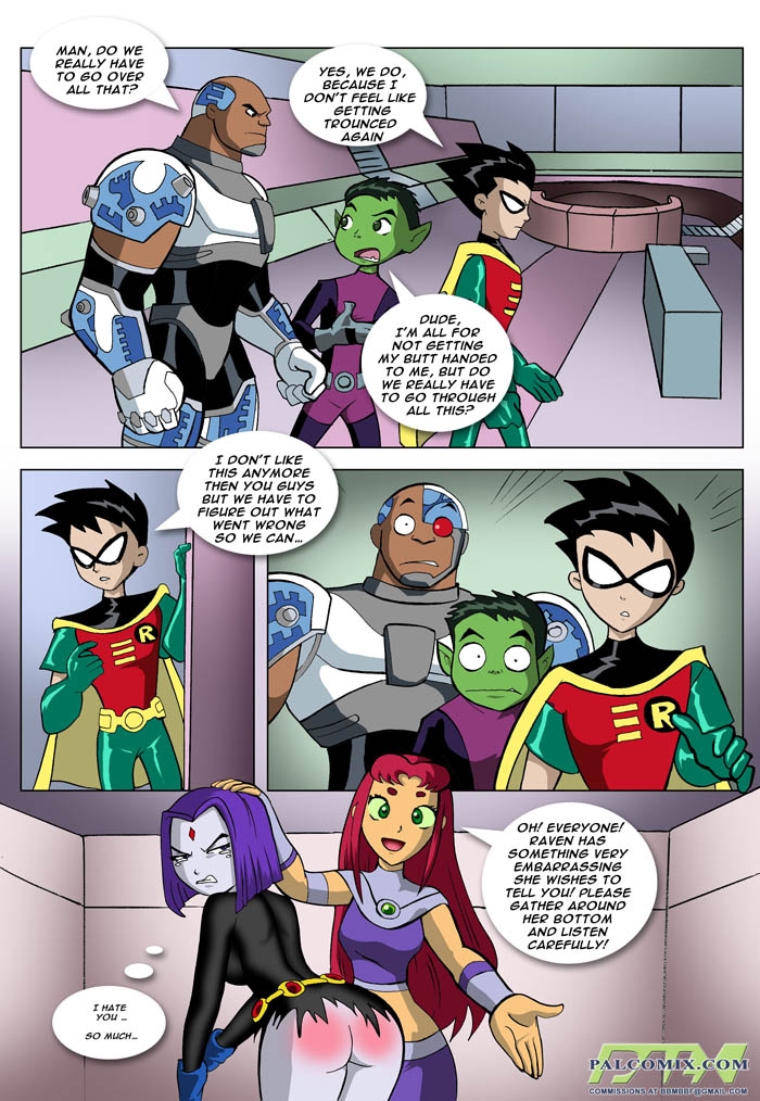 [Palcomix] The Blame Game (Teen Titans) 12