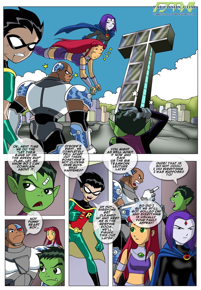 [Palcomix] The Blame Game (Teen Titans) 1