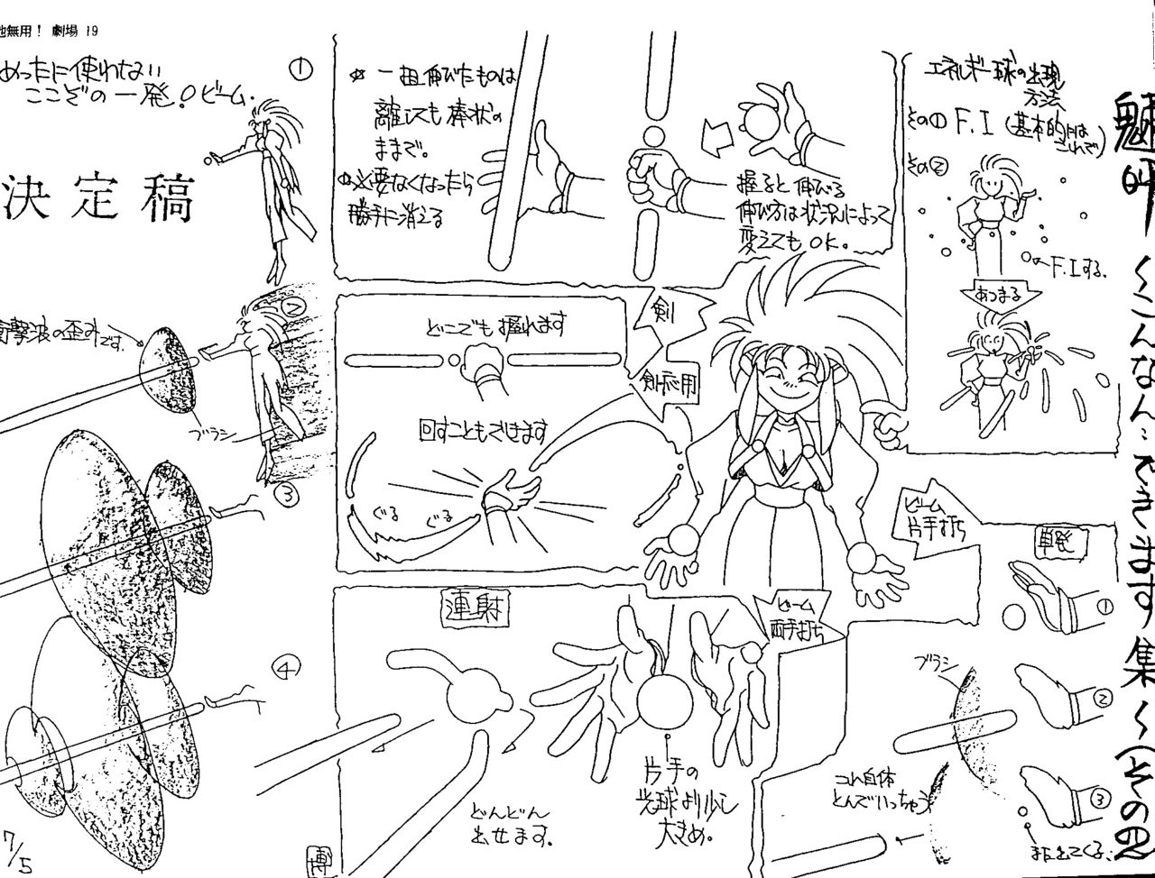[AIC Club] Tenchi Muyou! in Love Cel Sketchbook (Tenchi Universe | TMiL) 20