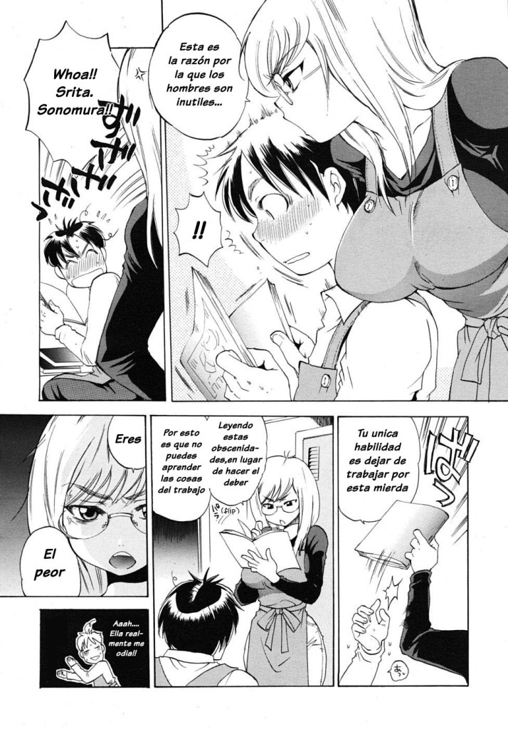 [Sabusuka] Sonomura-san to Shinjin Kyouiku | Miss Sonomura and the Education of the Newcomer (COMIC MUJIN 2010-02) [Spanish] [Varkatzas666] 9