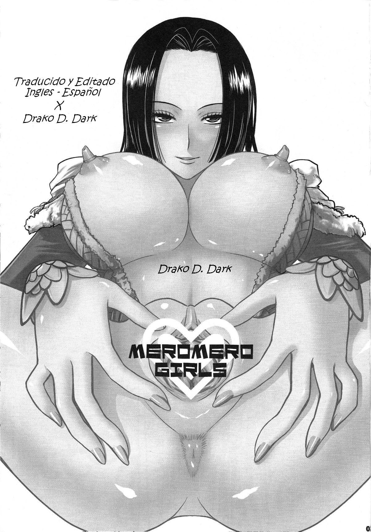 (C76) [Choujikuu Yousai Kachuusha (Denki Shougun)] MEROMERO GIRLS (ONE PIECE) [Spanish] [Drako D. Dark] 1