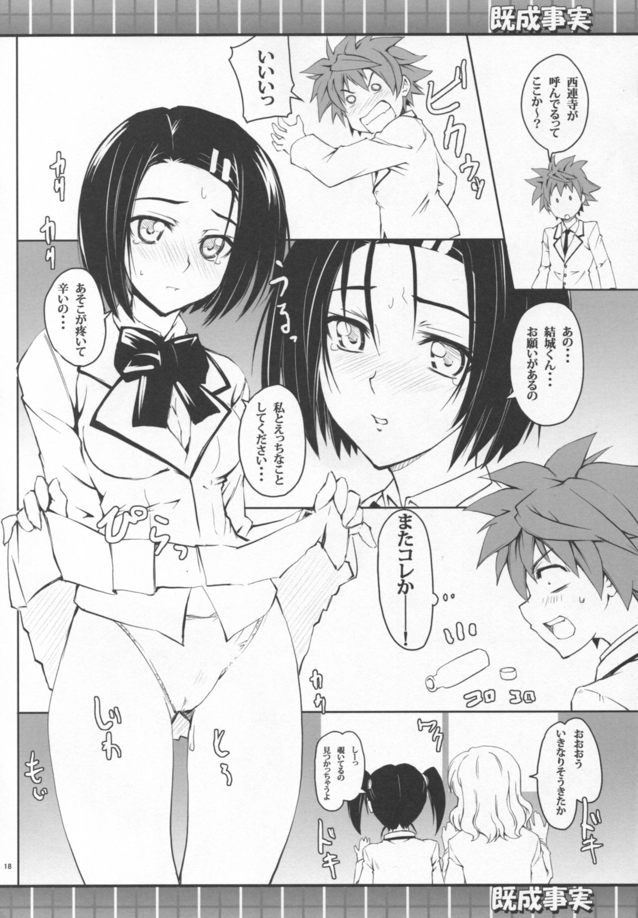 (COMIC1☆2) [Zi (Mutsuki Ginji)] Kiseijijitsu (To LOVE-Ru) 16