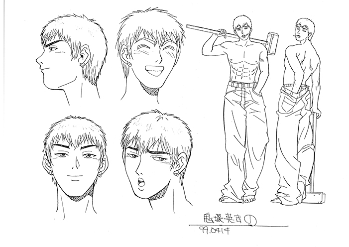 Anime -GTO (Great Teacher Onizuka) Sketch Art 11