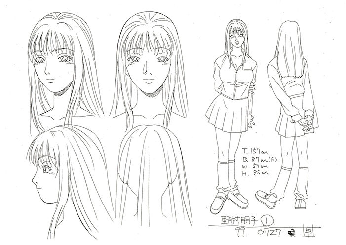 Anime -GTO (Great Teacher Onizuka) Sketch Art 1