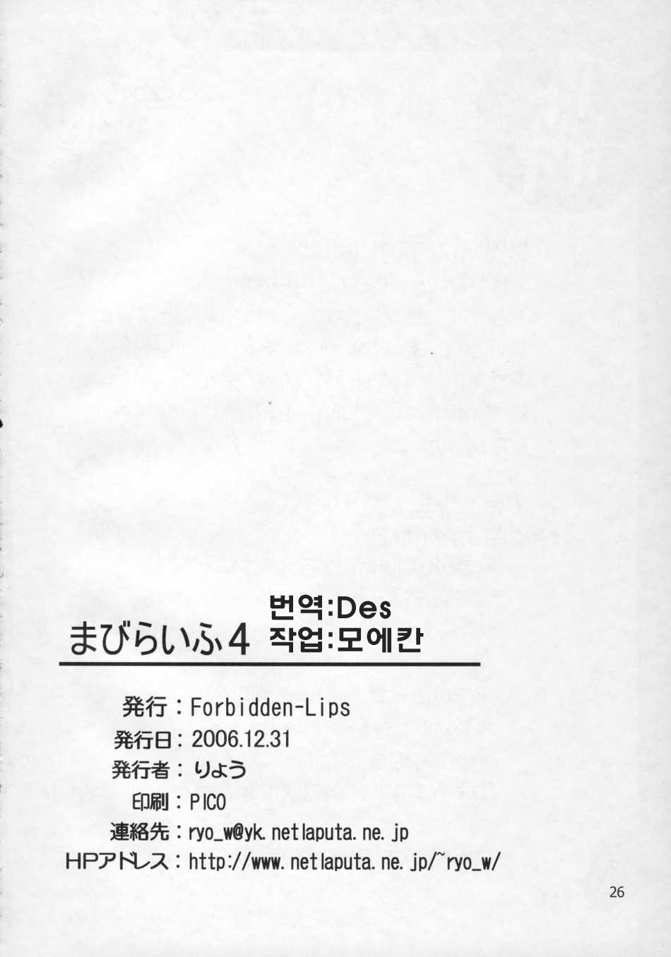 (C71) [Forbidden-Lips (Ryo)] Mabi Life 4 | 마비라이프 4 (Mabinogi) [Korean] [Des] 19
