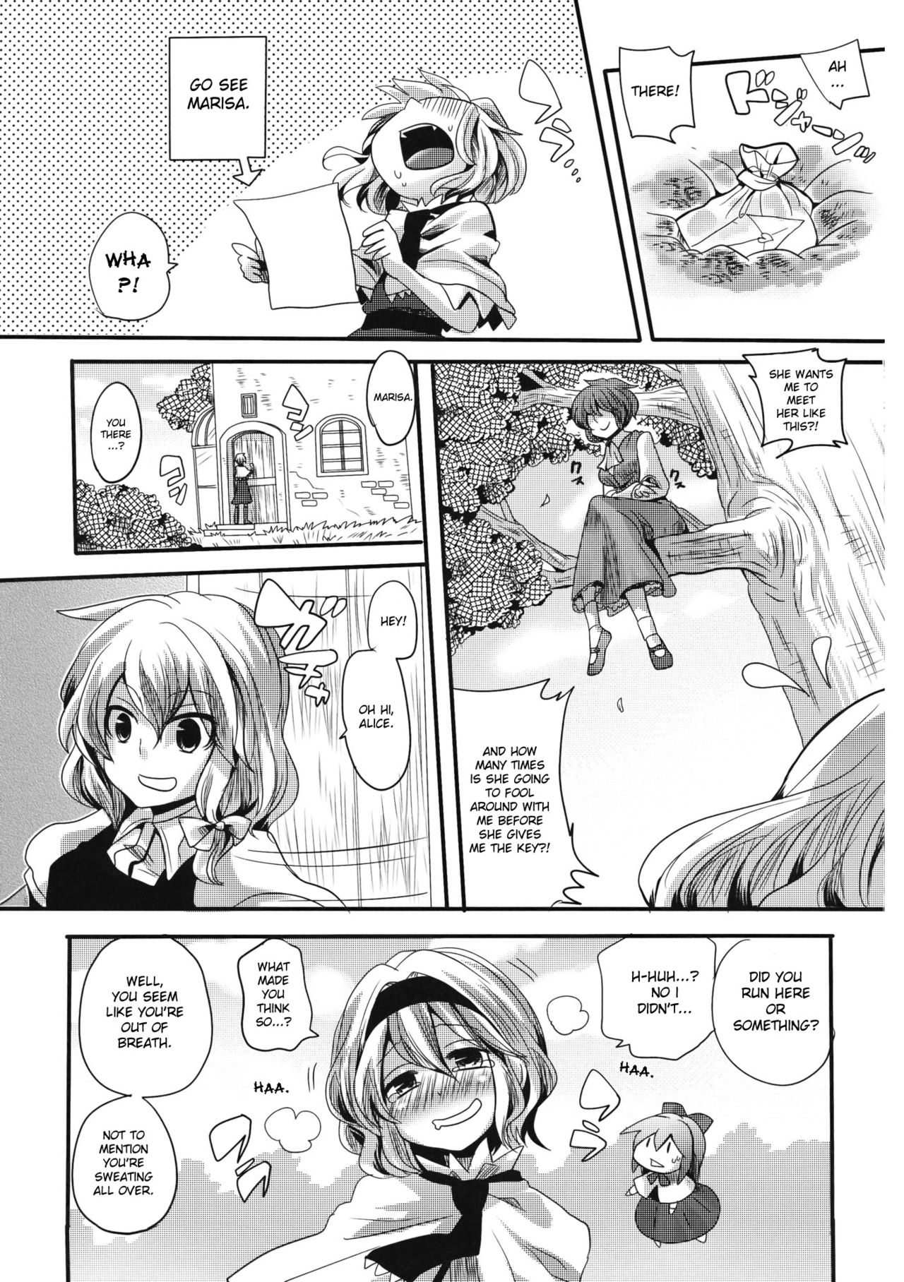 (Reitaisai 8) [DOUMOU] Yuuka ga do S de Alice ga M de | Yuuka is a Sadist, While Alice is a Masochist  (Touhou Project) [English] {doujin-moe.us} 5