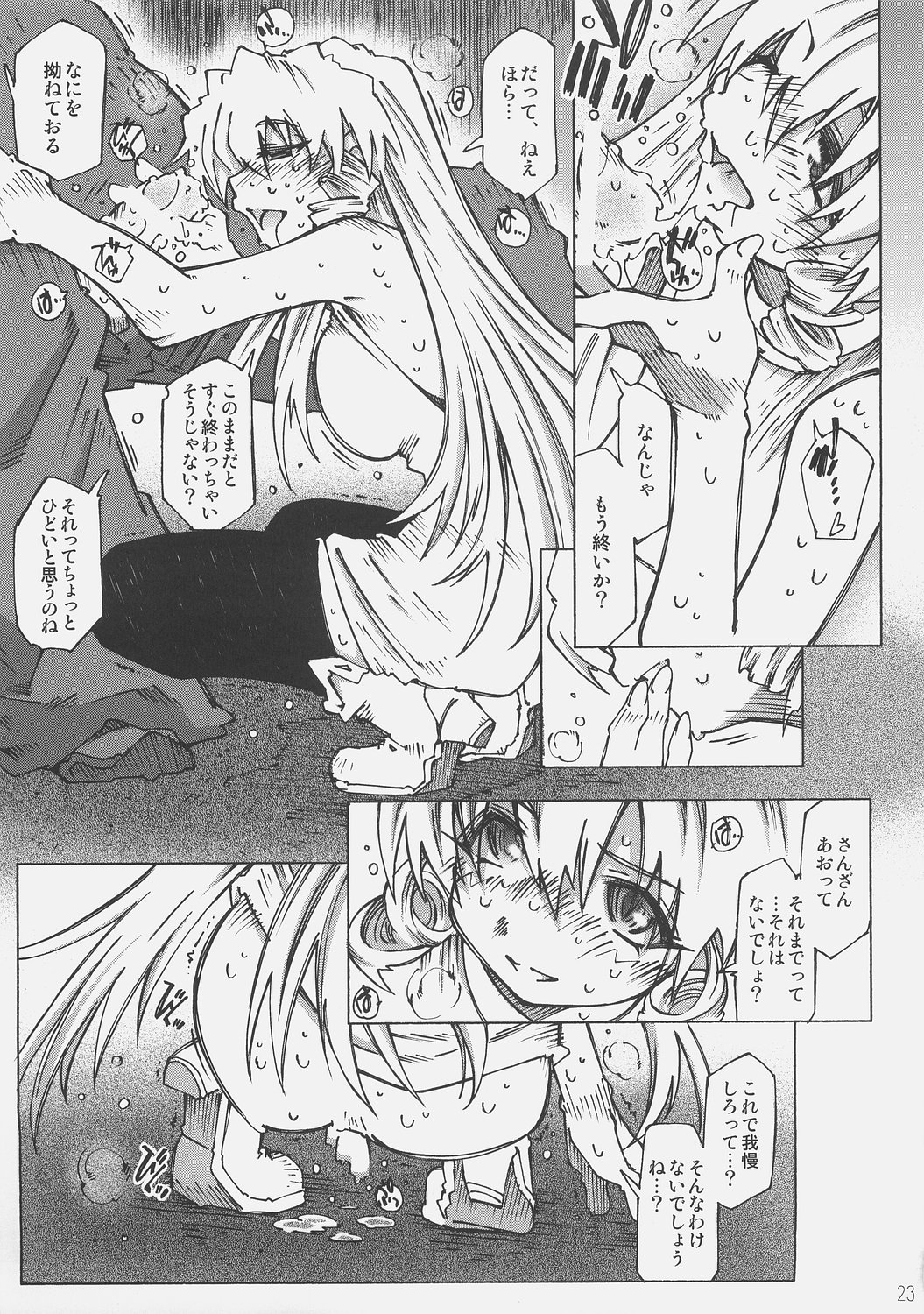 [OPEN BOOK (Toumi Haruka)] Dive Into The Night (Scrapped Princess) 21