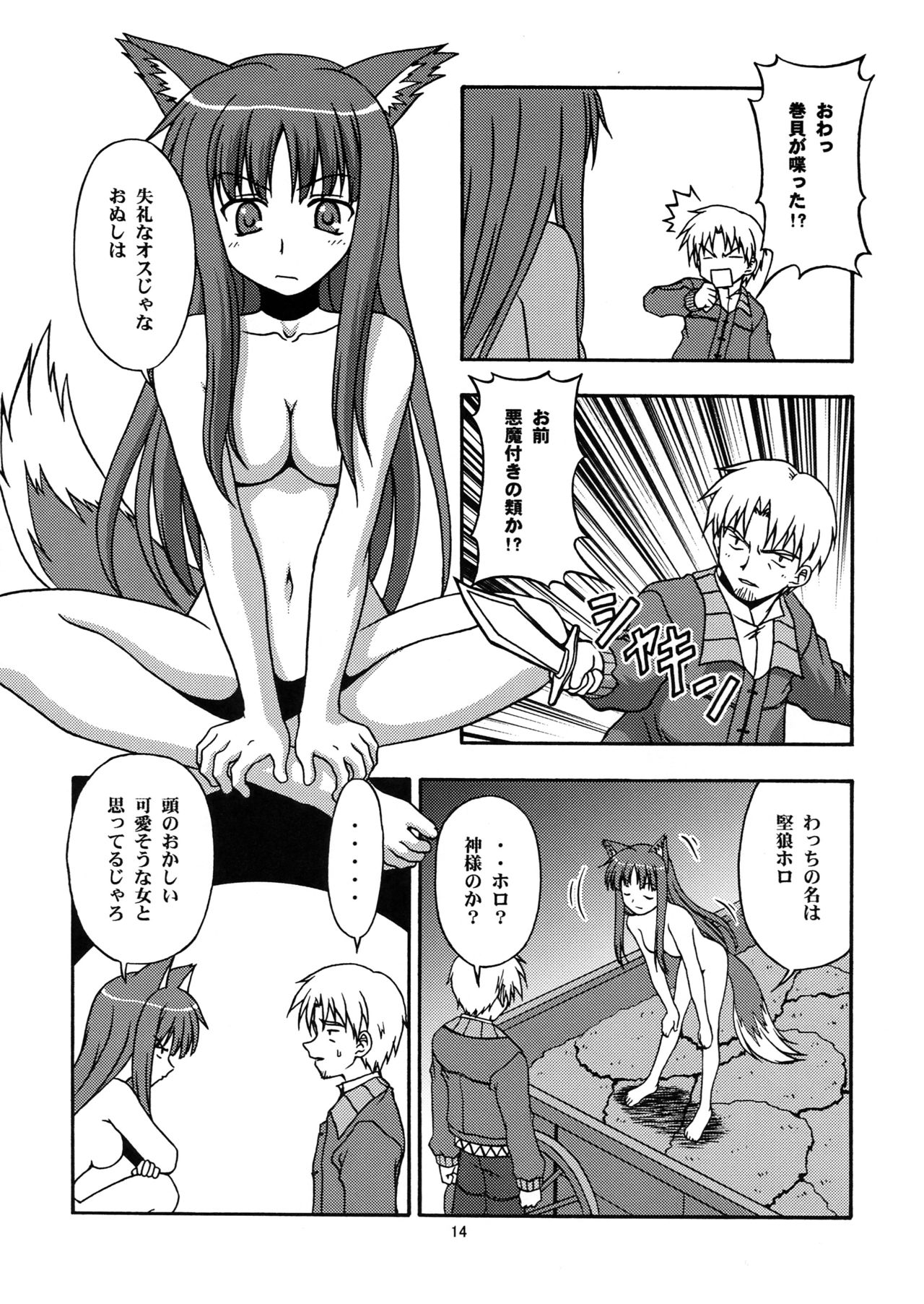 (SC39) [Circle Credit (Benjamin,  Muichimon, NAL, Akikan)] Ookami to Mimi to Shippo (Spice and Wolf) 12