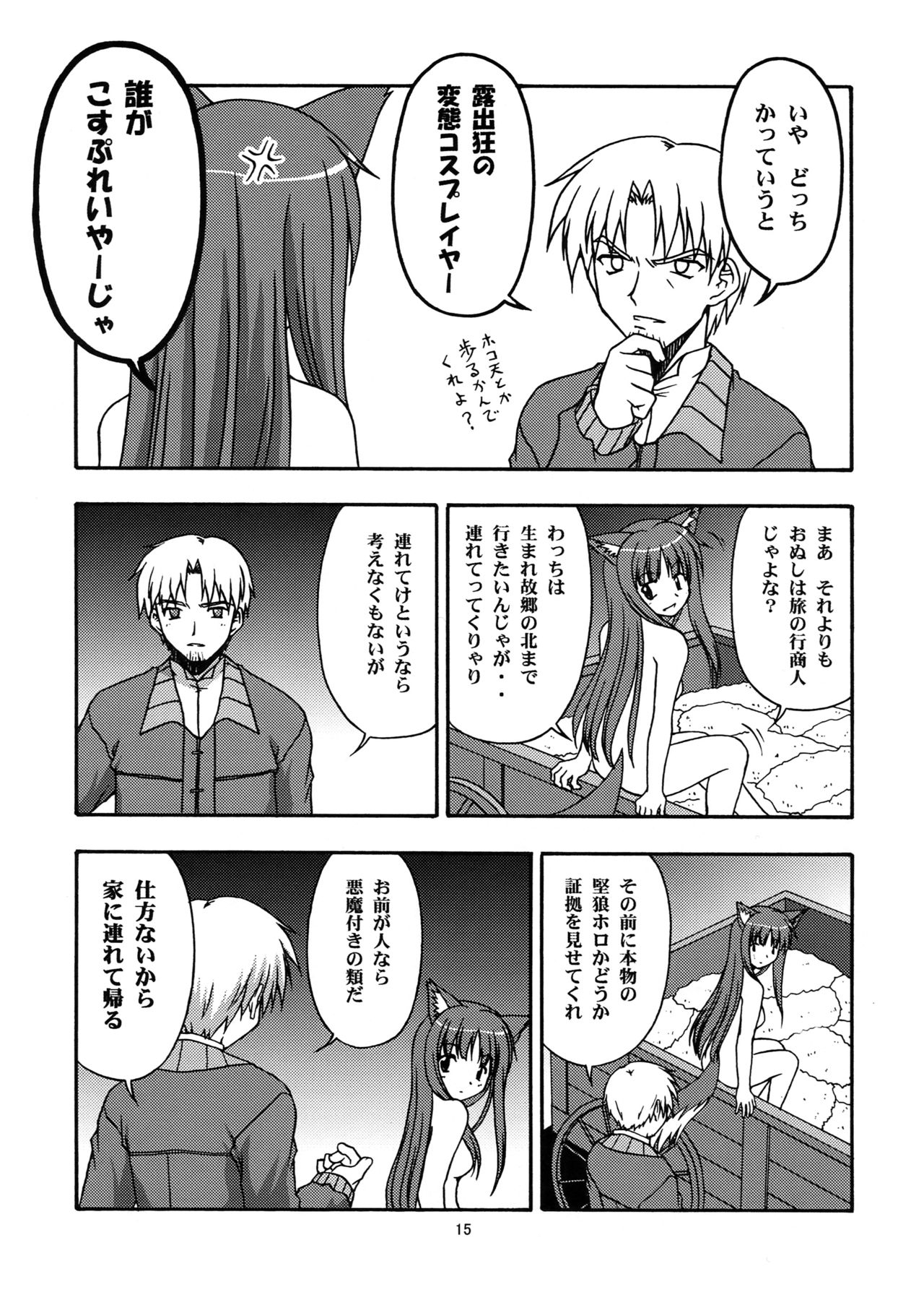 (SC39) [Circle Credit (Benjamin,  Muichimon, NAL, Akikan)] Ookami to Mimi to Shippo (Spice and Wolf) 13