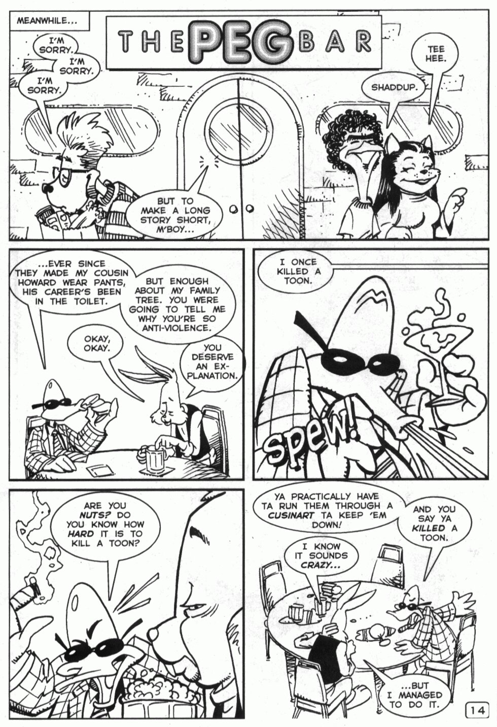 [Cindy Crowell, Stan Jinx] Filthy Animals - Part #1: Of Toons and Poons... 14