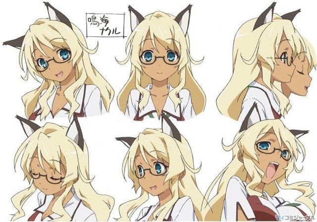 Anime -Mayo Chiki!i model sheets 27