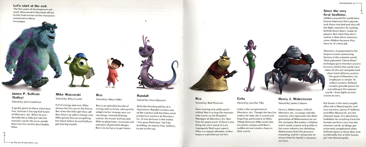 The Art of Monsters Inc. [Artbook] 10