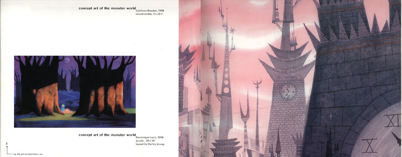 The Art of Monsters Inc. [Artbook] 13