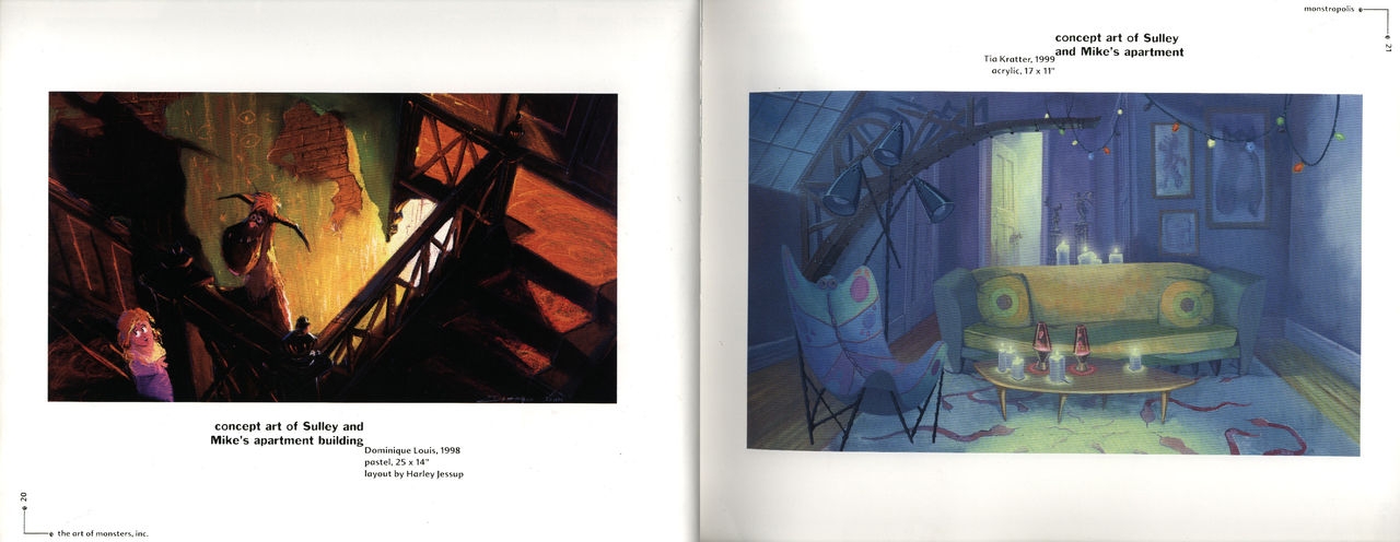 The Art of Monsters Inc. [Artbook] 16