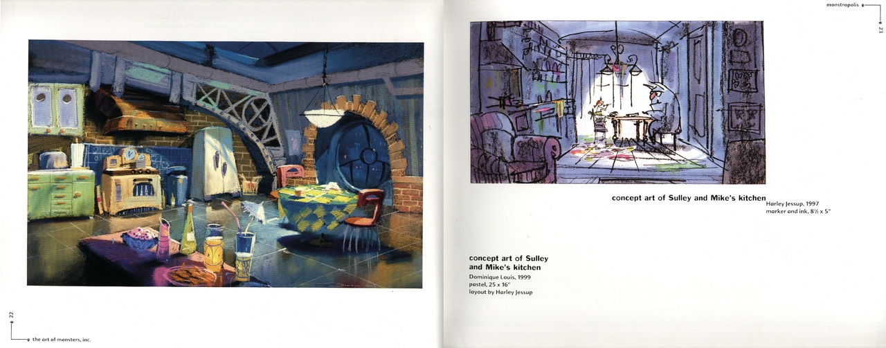 The Art of Monsters Inc. [Artbook] 17