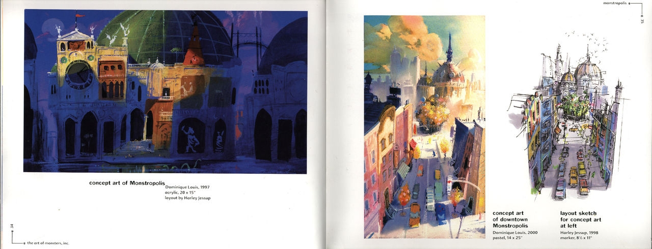 The Art of Monsters Inc. [Artbook] 23