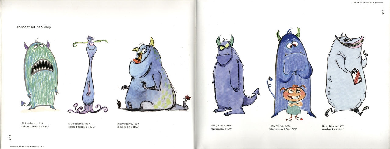 The Art of Monsters Inc. [Artbook] 38