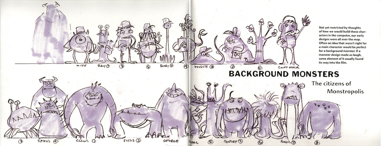 The Art of Monsters Inc. [Artbook] 62