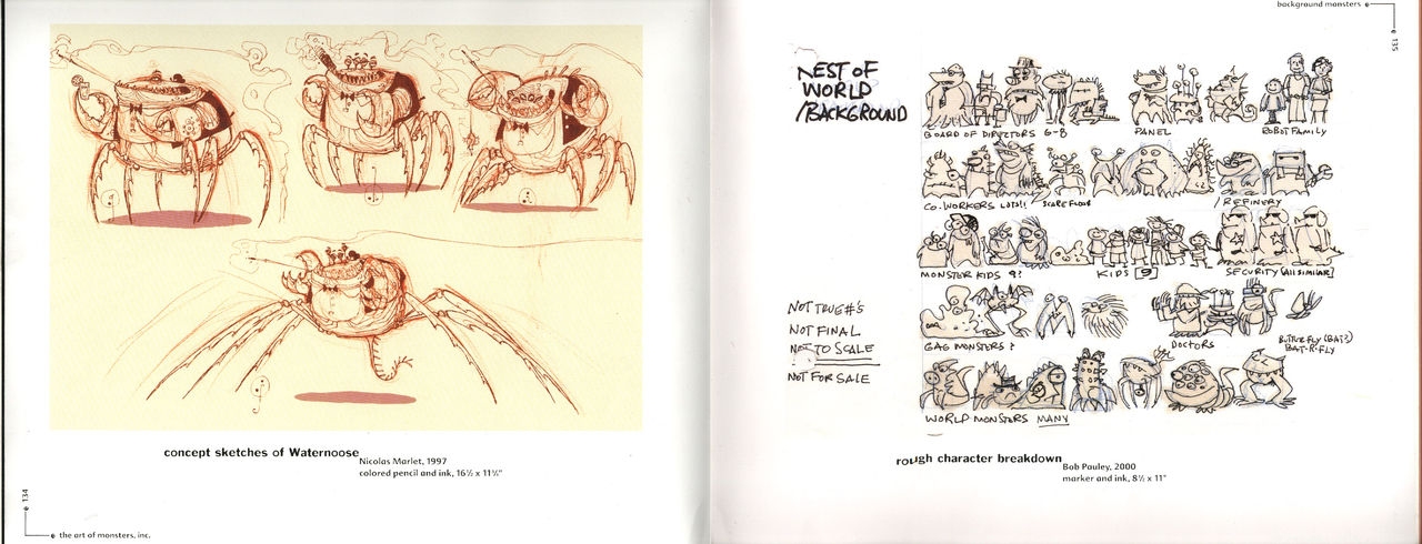The Art of Monsters Inc. [Artbook] 73