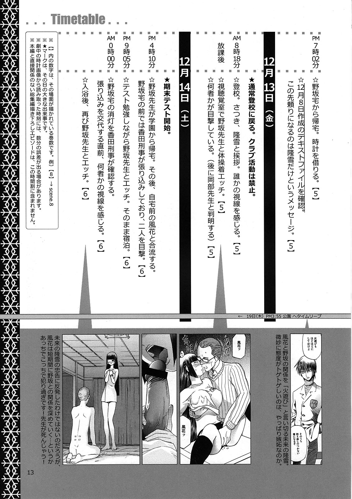 (C76) [Waku Waku Doubutsuen (Tennouji Kitsune)] blue snow blue Kaiseki Book Fuuka no Naszo 12