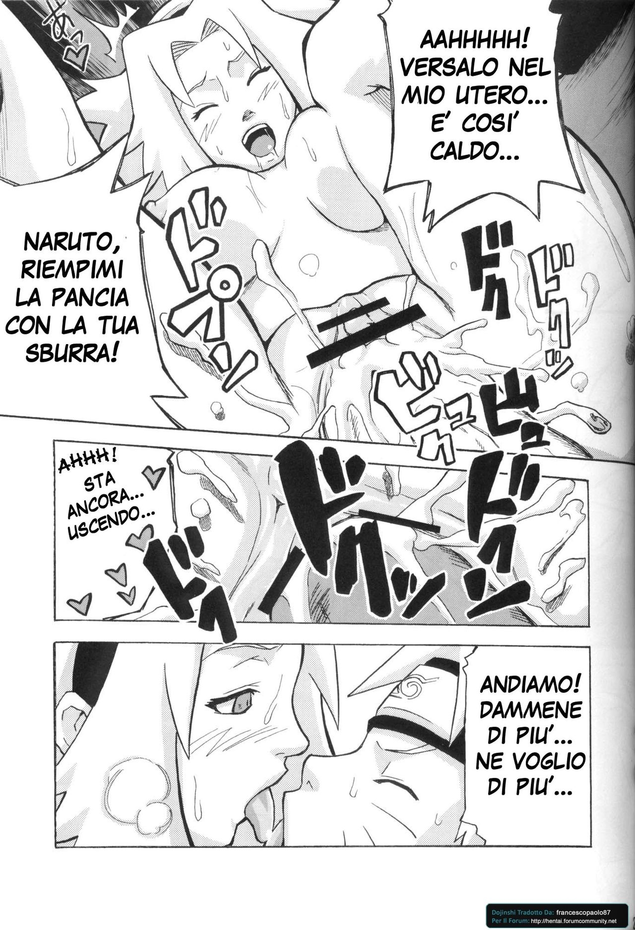 (C70) [Karakishi Youhei-dan Shinga (Sahara Wataru, Kanenomori Sentarou)] Toushatei (Naruto)  [Italian] 21