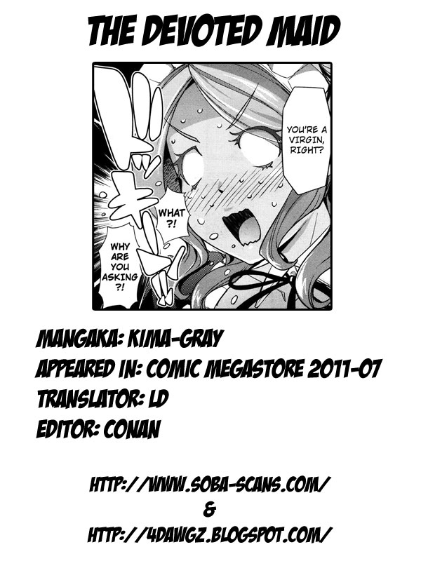 [Kima-gray] Kenshinteki HP | The Devoted Maid (COMIC Megastore 2011-07) [German] [SchmidtSST] 22