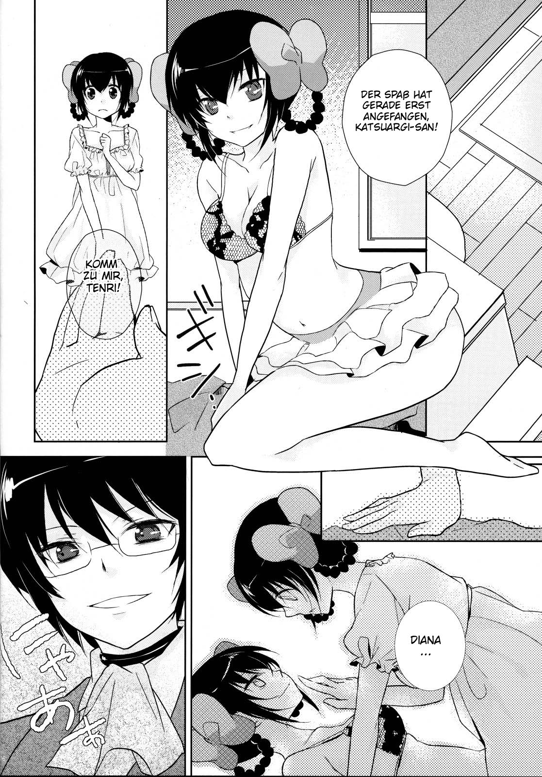 (C79) [MeroMero Melon (Ou, Peke)] Kamisama no Hentai Play Nikkichou 2 (The World God Only Knows) [German] [SchmidtSST] 14