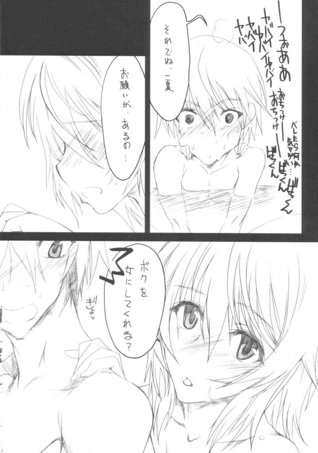 (COMIC1☆5) [SledgehammerOut! (Yoshijima Ataru)] Ichibyou Kiss (Infinite Stratos) 3