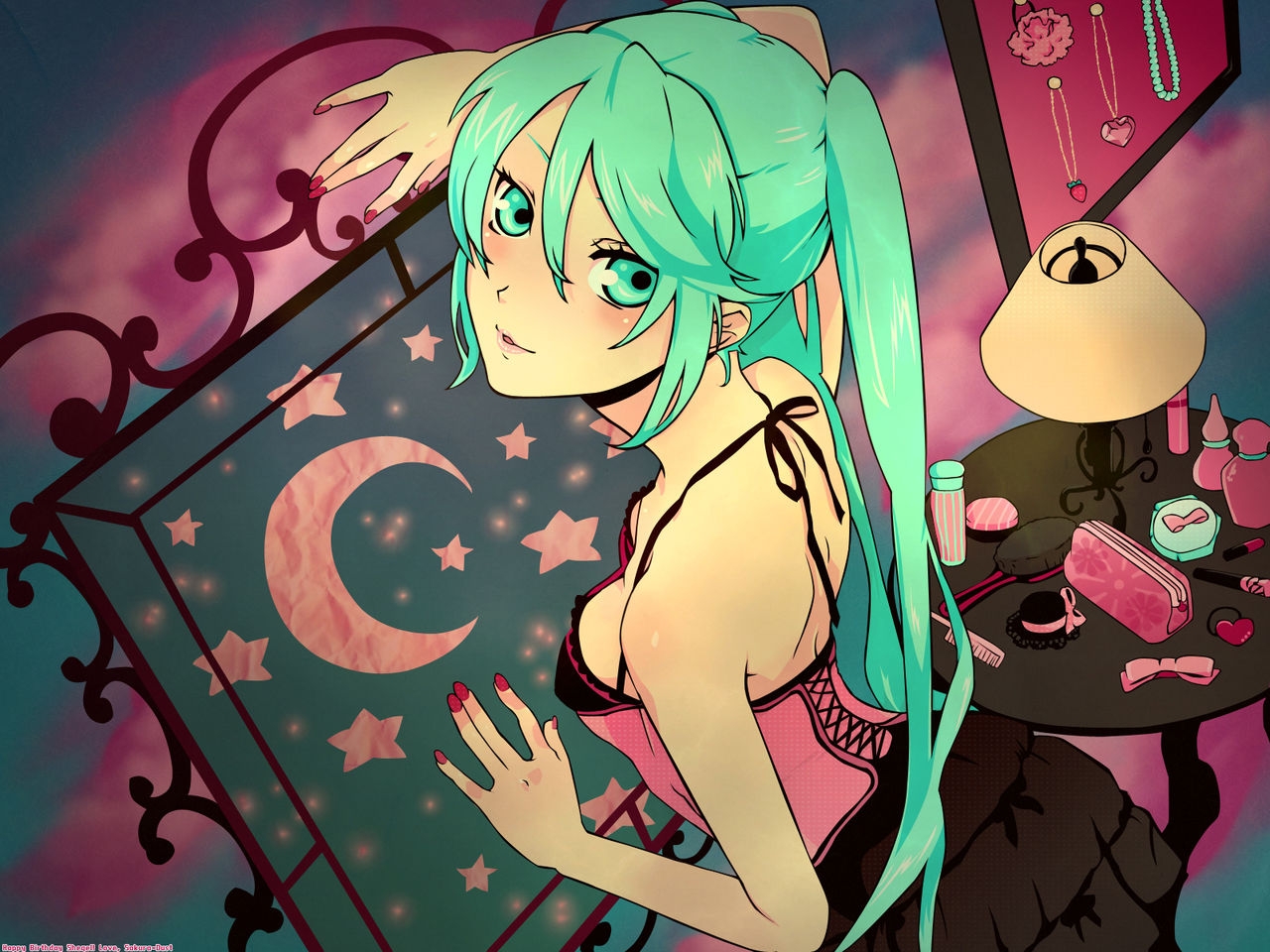 初音ミクWidescreen Wallpaper(7) 14