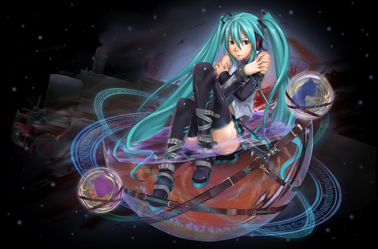 初音ミクWidescreen Wallpaper(7) 1