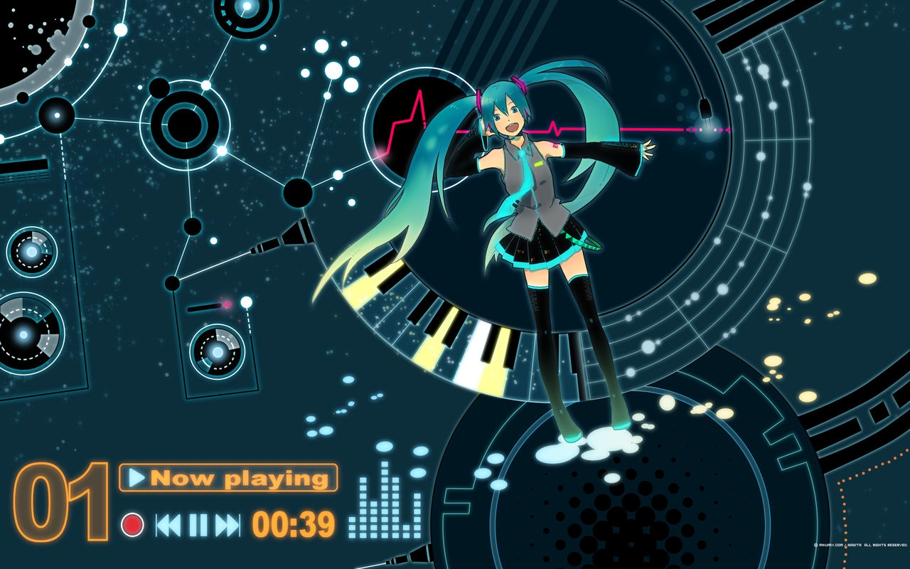 初音ミクWidescreen Wallpaper(7) 25